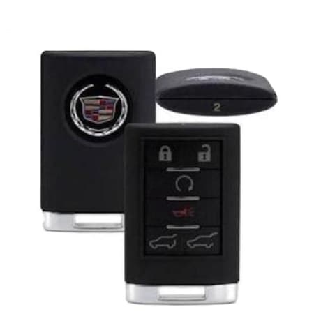 Strattec: 6 Button Remote Key Fob For Cadillac Escalade - Driver 1